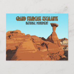 Carte Postale Grand Escalier Monument National Escalante