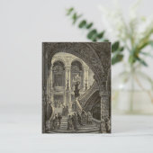 Carte Postale Grand escalier Opéra de Paris 1877 (Debout devant)