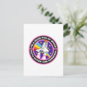 Carte Postale grand fan de l'espace (Debout devant)