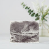 Carte Postale Grand feu à Pittsburgh (Debout devant)