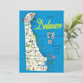 Carte postale grand format 5x7 du Delaware (Debout devant)