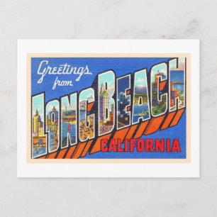 Carte postale grand format de Long Beach Californi
