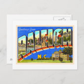 Carte postale grand format de Raleigh Caroline du (Devant / Derrière)