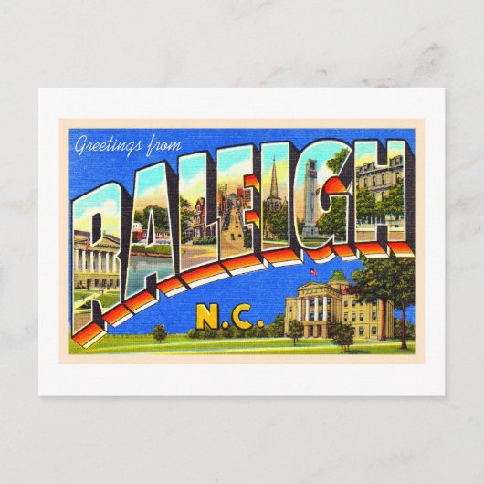 Carte postale grand format de Raleigh Caroline du (Devant)