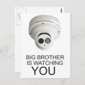 Carte Postale Grand frère vous regarde (Devant / Derrière)