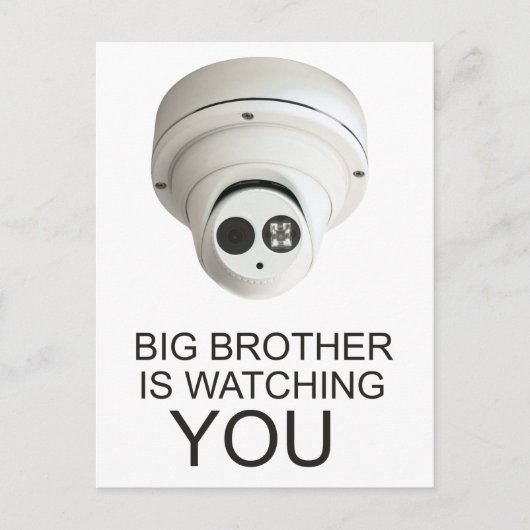 Carte Postale Grand frère vous regarde (Devant)