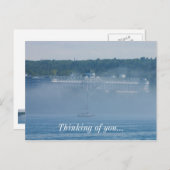 Carte Postale Grand Hôtel À Travers Le Fog (Devant / Derrière)