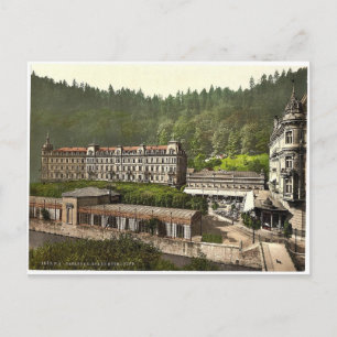 Carte Postale Grand Hotel Pupp, Carlsbad, Bohême, Austro-Hungar
