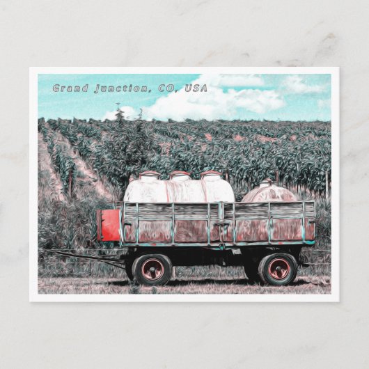CARTE POSTALE GRAND JONCTION COLORADO (Devant)