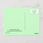 Carte postale Grand Jour Café Rooster (Dos)