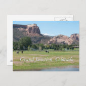 Carte Postale Grand Junction, Colorado (Devant / Derrière)