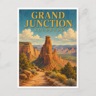 Carte Postale Grand Junction Colorado Monument GeoSaga