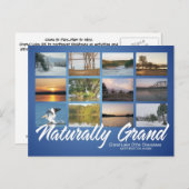 Carte Postale Grand Lake Oklahoma naturally 16rev post (Devant / Derrière)