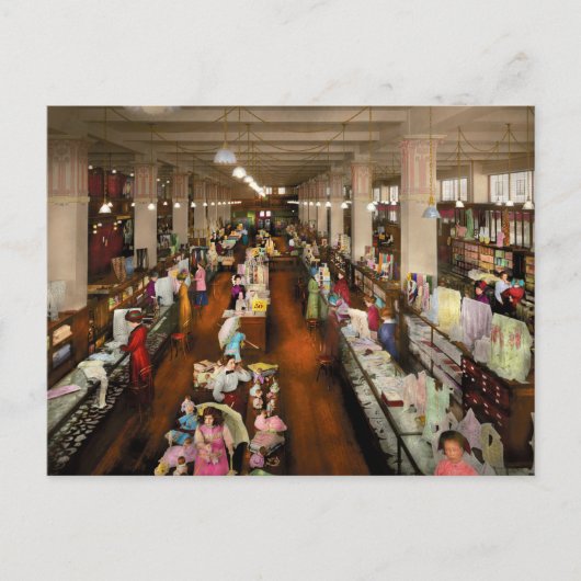 Carte Postale Grand magasin - choix Dames 1905 (Devant)