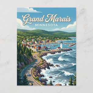 Carte Postale Grand Marais États-Unis