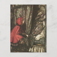 Grand Mauvais Loup dans le lit de grand-mère