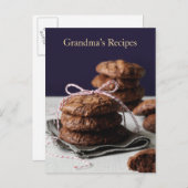 Carte Postale Grand-mère (Devant / Derrière)