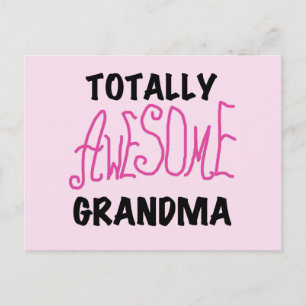 Carte Postale Grand-mère absolument géniale - Chemises et cadeau