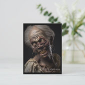 Carte Postale Grand-mère Claire (Debout devant)