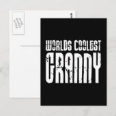 Carte Postale Grand-mères cool grand-mères grand-mères : Mondes  (Devant / Derrière)