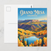 Carte Postale Grand Mesa USA (Devant / Derrière)