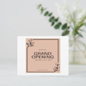 Carte Postale Grand modèle d'ouverture, bannière, affiche. Lettr (Debout devant)