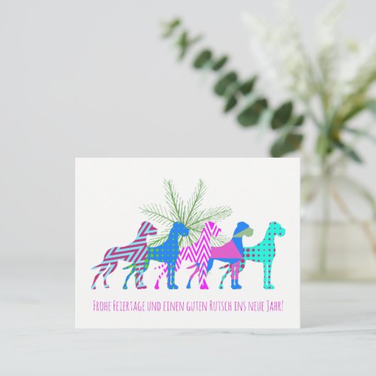 Carte Postale Grand Noël danois (Debout devant)