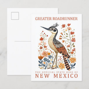 Carte Postale Grand Oiseau du Nouveau-Mexique USA