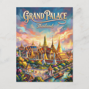 Carte Postale Grand Palais Thaïlande