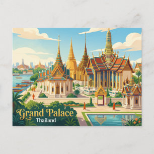 Carte Postale Grand Palais Thaïlande