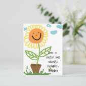 Carte Postale Grand-papa de joyeux anniversaire (Debout devant)