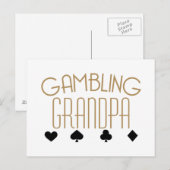 Carte Postale Grand-père du jeu (Devant / Derrière)