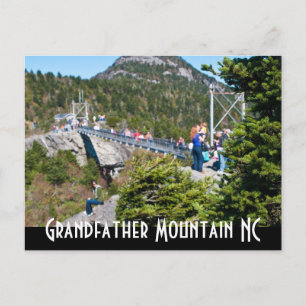 Carte Postale Grand-père Mountain NC