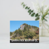Carte Postale Grand-père Mountain NC (Debout devant)