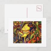 Carte Postale Grand Piano (Devant / Derrière)