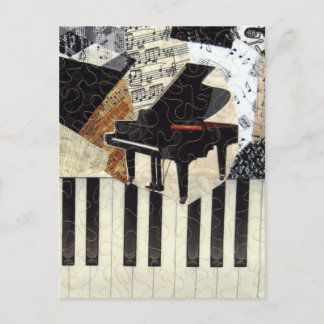 Carte Postale Grand Piano
