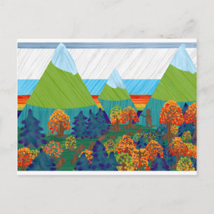 Carte Postale Grand pied