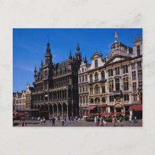 Carte Postale Grand-Place, Bruxelles, Belgique