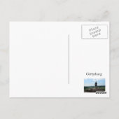 Carte Postale Grand plateau rond à Gettysburg (Dos)