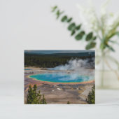 Carte Postale Grand Prismatic Spring Parc national de Yellowston (Debout devant)