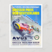 Grand Prix Avus de course vintage 1957
