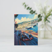 Carte Postale Grand prix de Monaco (Debout devant)