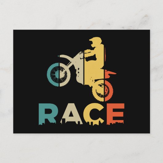 Carte Postale Grand Prix de moto (Devant)