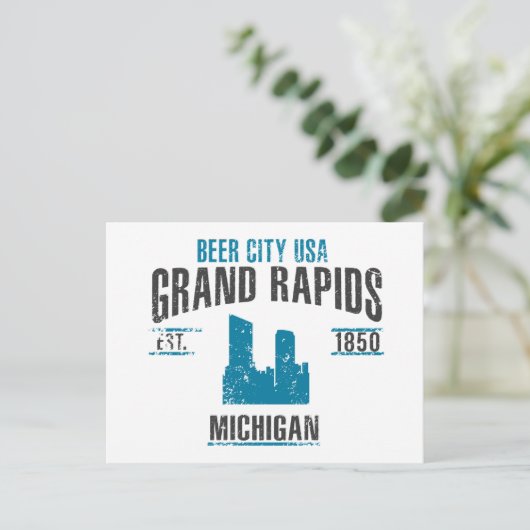 Carte Postale Grand Rapids (Debout devant)
