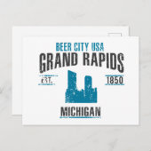 Carte Postale Grand Rapids (Devant / Derrière)