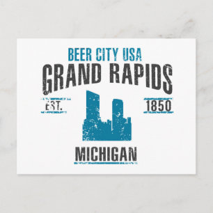 Carte Postale Grand Rapids