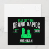 Carte Postale Grand Rapids (Devant / Derrière)