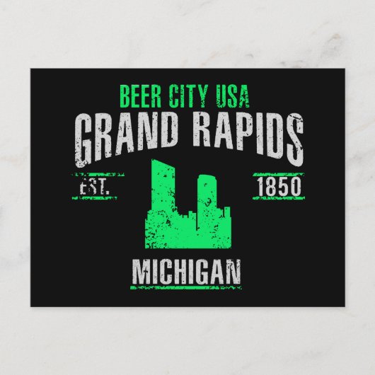Carte Postale Grand Rapids (Devant)