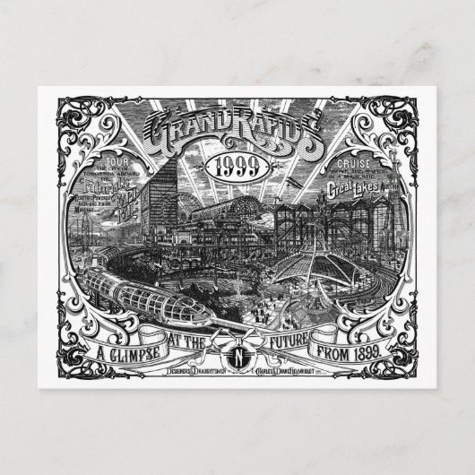 Carte postale Grand Rapids 1999 (Devant)