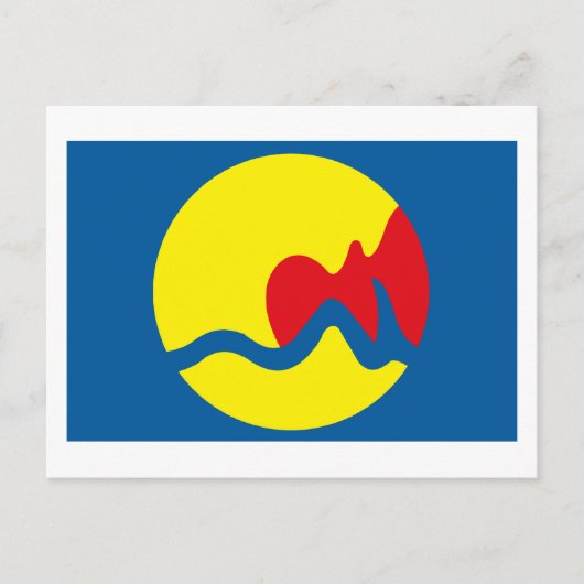 Carte postale Grand Rapids Flag (Devant)